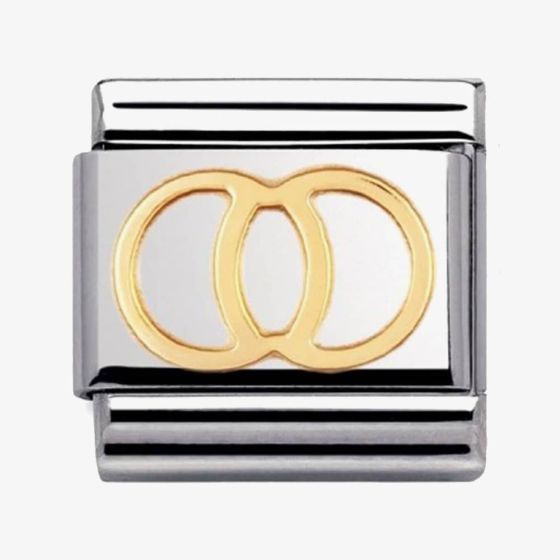 Nomination CLASSIC Gold Daily Life  Wedding Rings Charm 030109/21