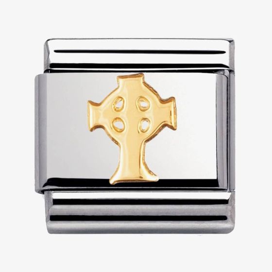 Nomination CLASSIC Gold Celtic Cross Charm 031109/01