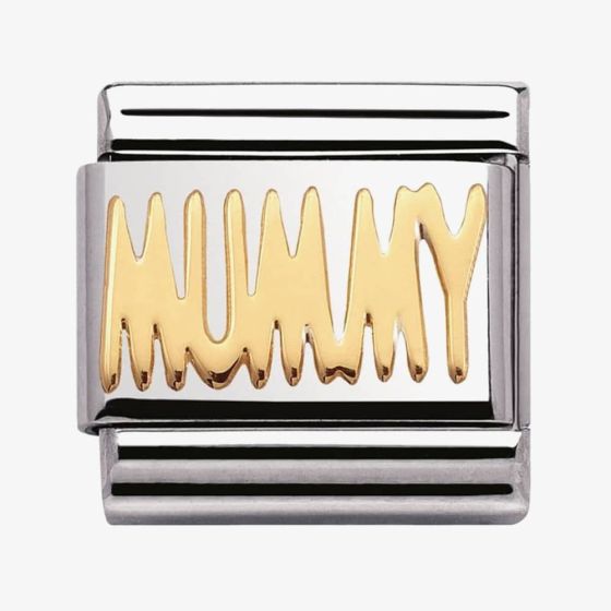 Nomination CLASSIC Gold Writings Mummy Charm 030107/21