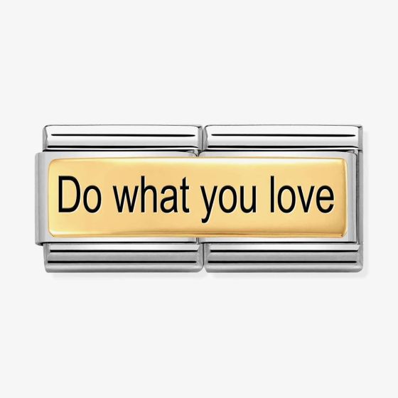 Nomination CLASSIC Composable Double Link Do What You Love Charm 030712/01