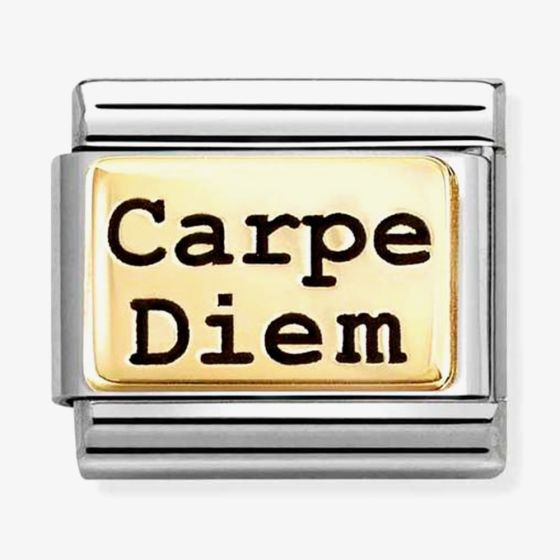 Nomination Classic PLATES Carpe Diem Charm 030166/73