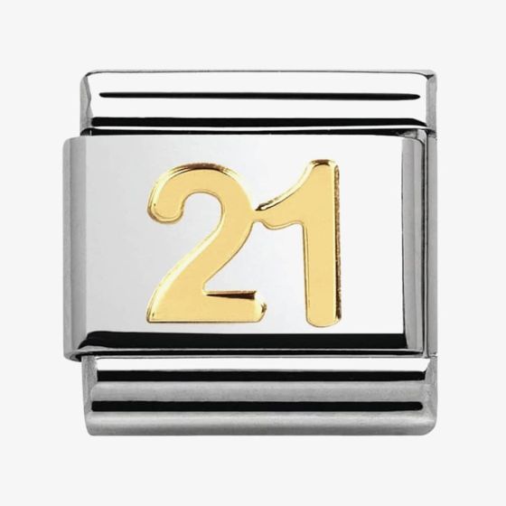 Nomination CLASSIC Gold Daily Life Twenty One Charm 030109/36