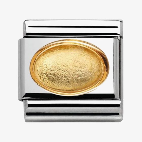 Nomination CLASSIC Gold Stones Gold Rock Crystal Charm 030516/02