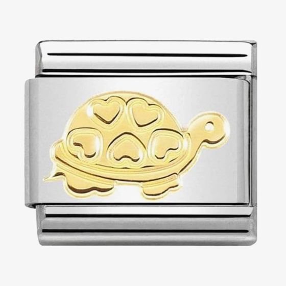 Nomination CLASSIC Gold Tortoise With Hearts Charm 030162/51