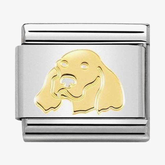Nomination CLASSIC Gold Irish Setter Charm 030162/55