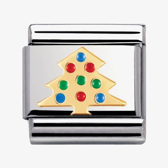 Nomination CLASSIC Gold Christmas Christmas Tree Charm 030225/03
