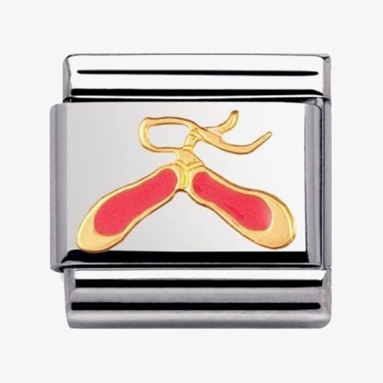 Nomination CLASSIC Gold Daily Life Red Dancing Shoes Charm 030208/02