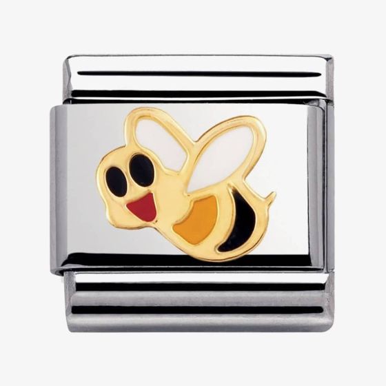 Nomination CLASSIC Gold Animals of the Air Bee Charm 030211/11