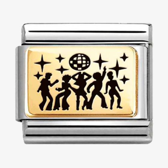Nomination CLASSIC Gold Disco Charm 030166/42