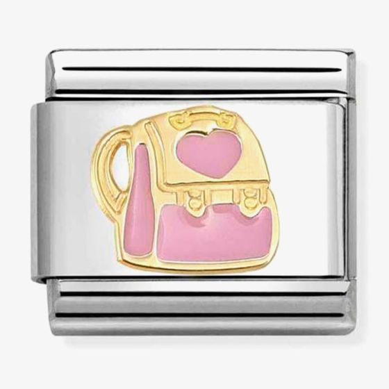 Nomination Composable Classic Pink Rucksack Charm 030285/87