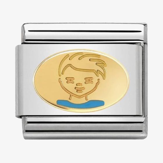 Nomination CLASSIC Gold Daily Life Little Boy Charm 030242/36