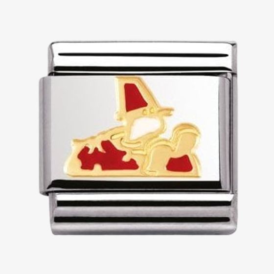 Nomination CLASSIC Fantasia Red Gnome & Mushroom Charm 030272/10