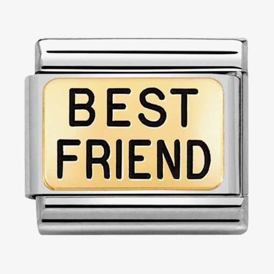 Nomination CLASSIC Composable Plates Best Friend Charm 030166/05