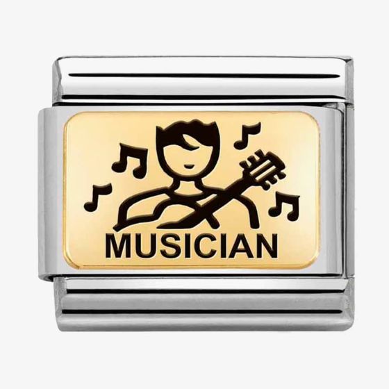 Nomination CLASSIC Composable Plates Musician Charm 030166/11