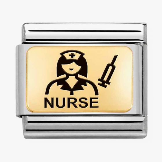 Nomination CLASSIC Composable Plates Nurse Charm 030166/17