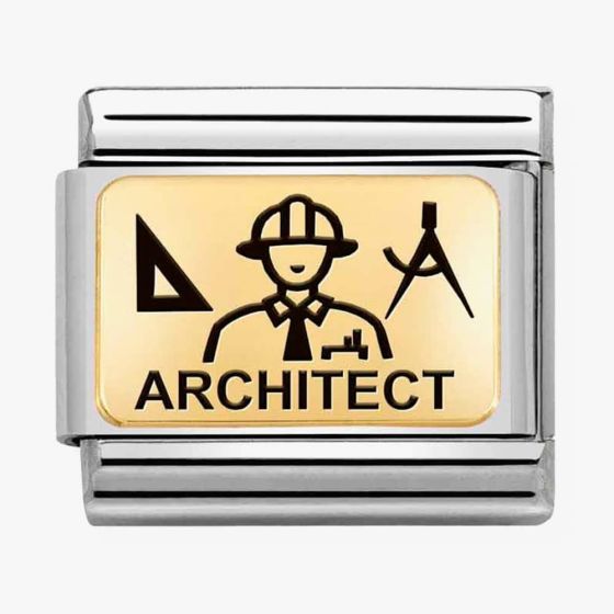 Nomination CLASSIC Composable Plates Architect Charm 030166/20