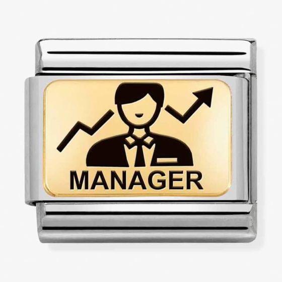 Nomination CLASSIC Composable Plates Manager (Him) Charm 030166/23