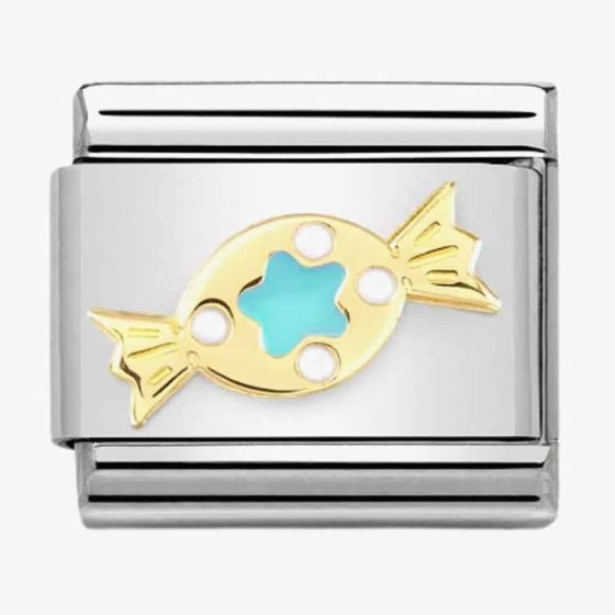 Nomination CLASSIC Composable Blue Enamel Sweet Charm 030272/73