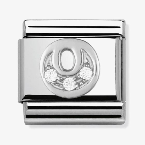 Nomination CLASSIC Silvershine Letter O Charm 330301/15
