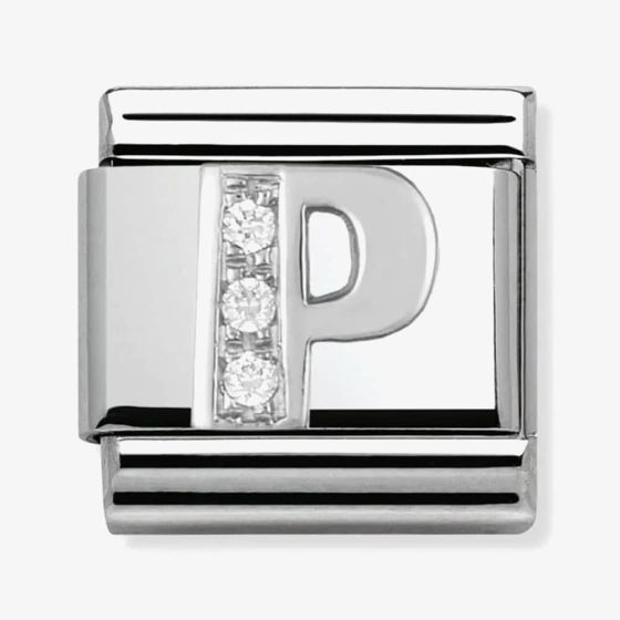 Nomination CLASSIC Silvershine Letter P Charm 330301/16