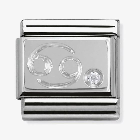 Nomination CLASSIC Silvershine Zodiac Cancer Charm 330302/04