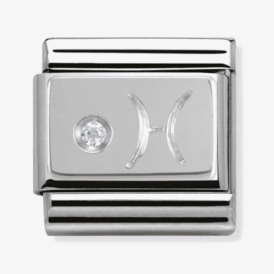Nomination CLASSIC Silvershine Zodiac Pisces Charm 330302/12