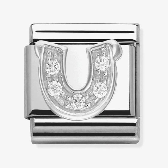 Nomination CLASSIC Silvershine Horse Shoe Charm 330304/06