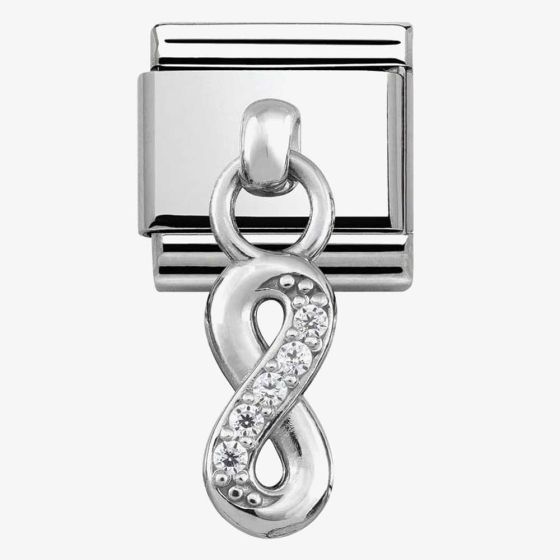 Nomination CLASSIC Silvershine Cubic Zirconia Infinity Charm 331800/10
