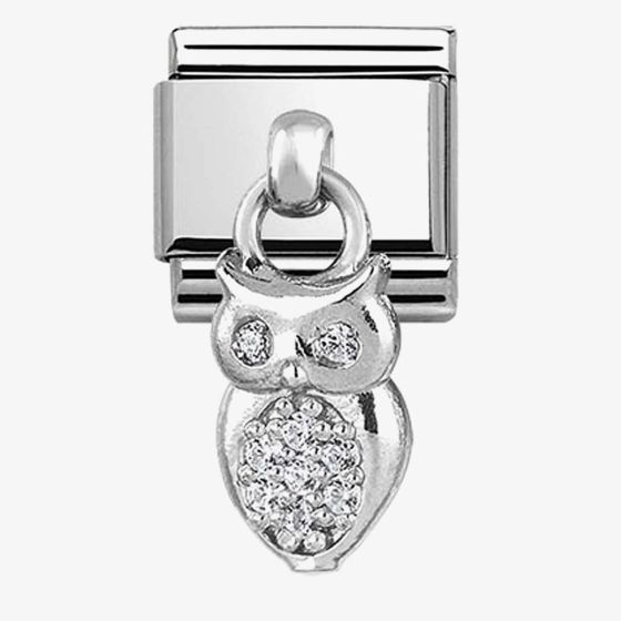 Nomination CLASSIC Silvershine Owl Charm 331800/12