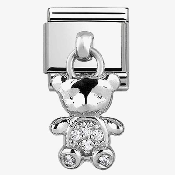 Nomination CLASSIC Silvershine Teddy Bear Charm 331800/23