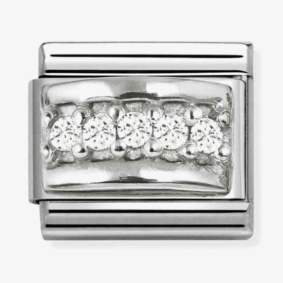 Nomination Classic Symbols Sparkling Band Charm 330304/50