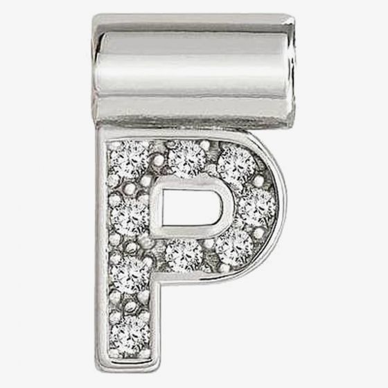 Nomination SeiMia Silver Cubic Zirconia Letter P Pendant 147115/016