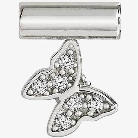 Nomination SeiMia Silver Cubic Zirconia Butterfly Pendant 147116/010