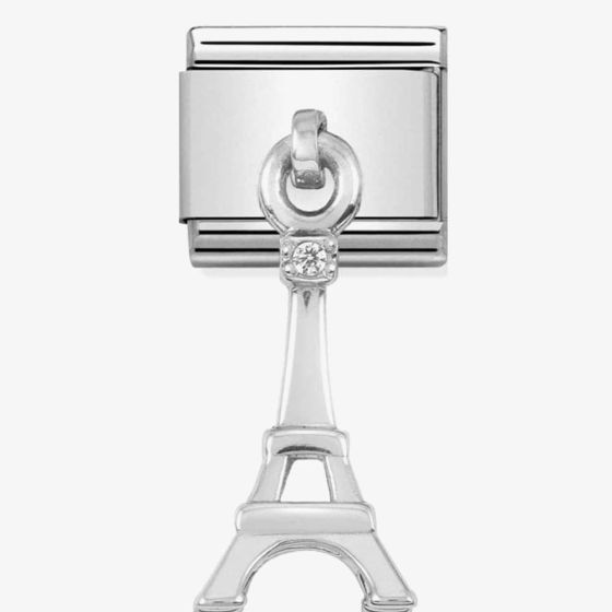 Nomination Classic 3D Silver 'Eiffel Tower' Drop Charm 331880/01