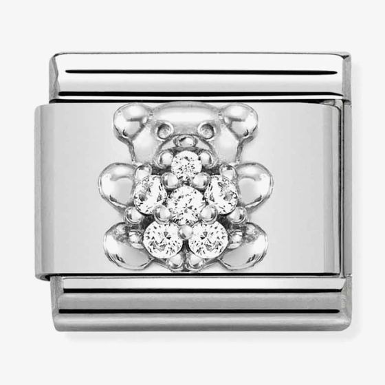 Nomination CLASSIC Teddy Bear Crystal Charm 330304/37