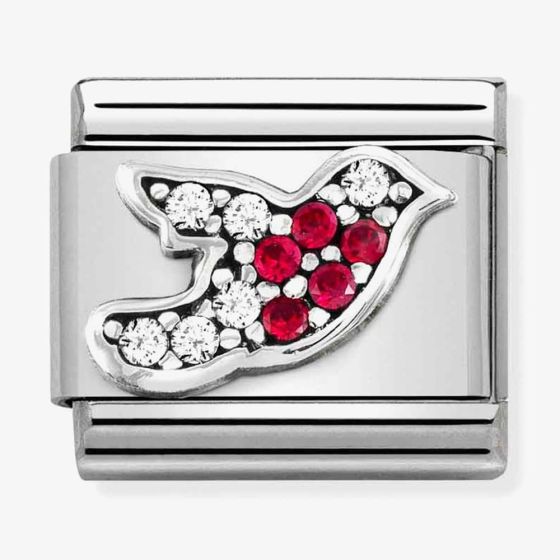 Nomination CLASSIC Robin Crystal Charm 330323/02