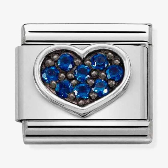 Nomination CLASSIC Composable Symbols Blue Heart Charm 330323/08