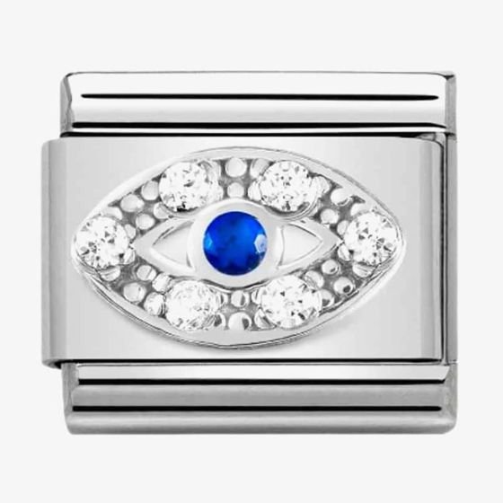 Nomination CLASSIC Composable Spirituality Blue & White Eye Charm 330304/43