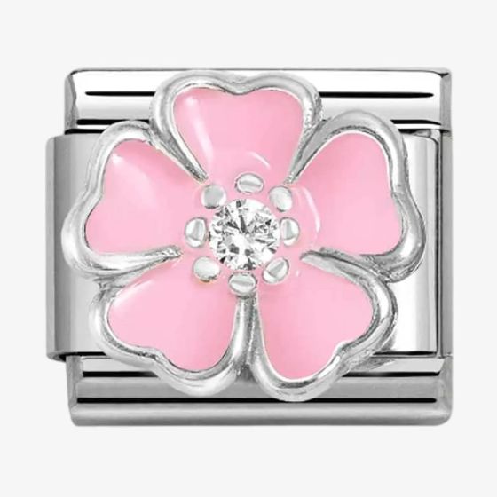 Nomination CLASSIC Symbols Pink Flower Charm 330321/14