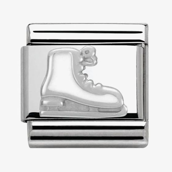 Nomination CLASSIC Silvershine Christmas Ice Skate Charm 330204/04