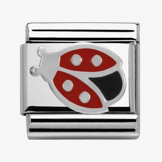 Nomination CLASSIC Silvershine Symbols Ladybird Charm 330202/15