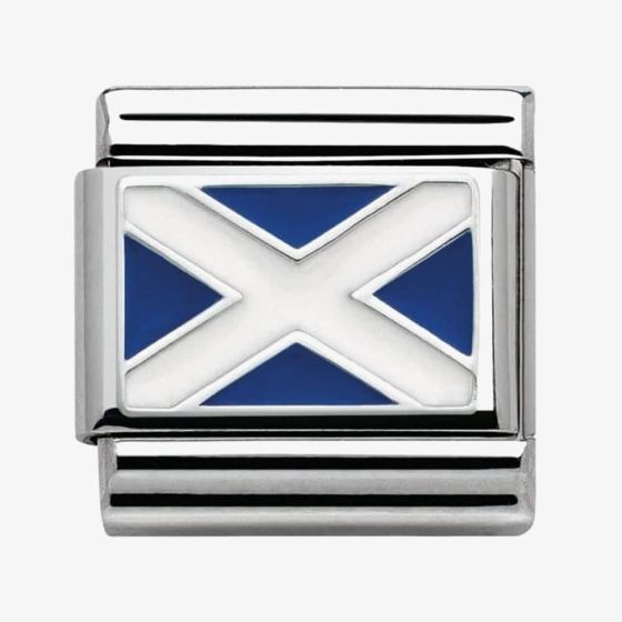 Nomination CLASSIC Silvershine Flags Scotland Charm 330207/01