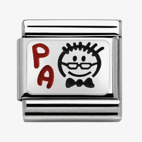 Nomination CLASSIC Silvershine My Family Pa Red Charm 330208/12