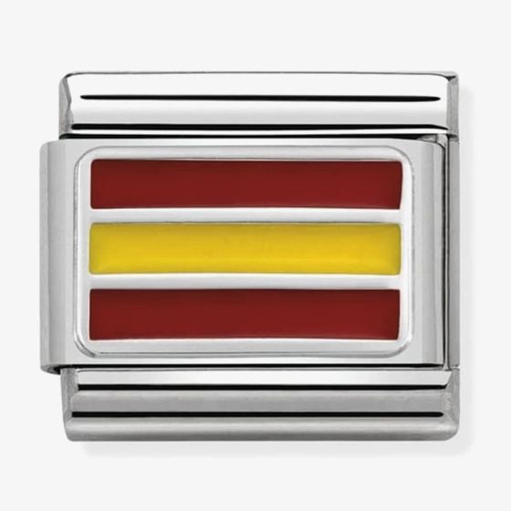 Nomination CLASSIC Silvershine Flags Spain Charm 330207/22
