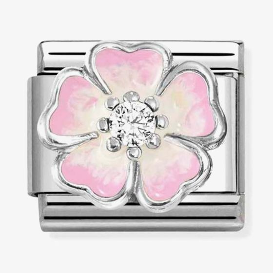 Nomination Classic SIMBOLS Pink Flower Fade Charm 330321/17