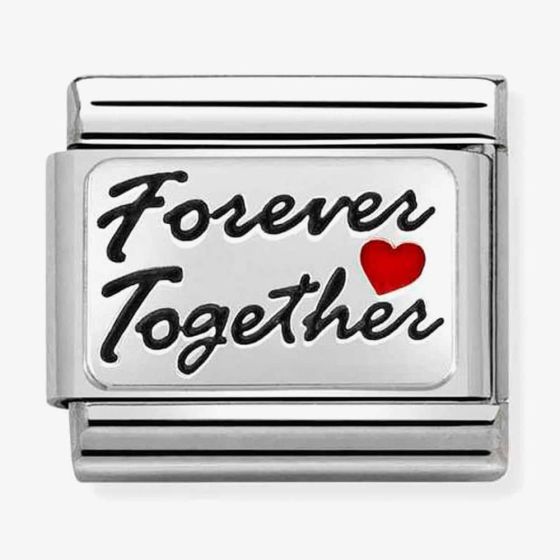 Nomination CLASSIC Composable Plates Forever Together Charm 330208/53