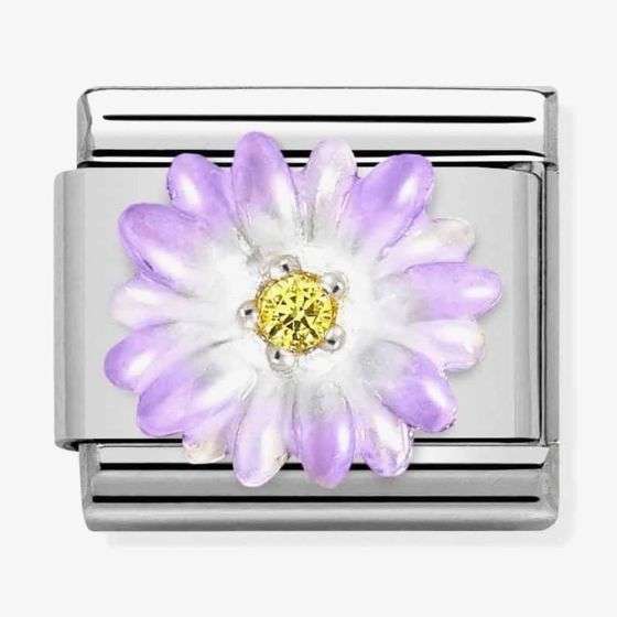 Nomination Composable CLASSIC Purple Flower Charm 330321/03