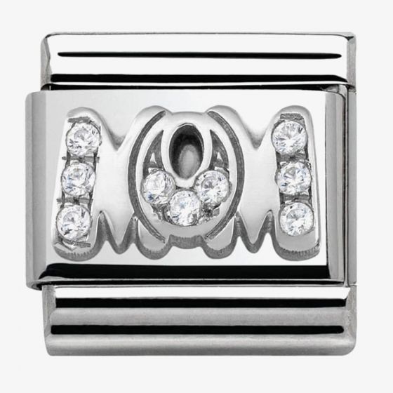 Nomination CLASSIC Silvershine My Family Cubic Zirconia Mom Charm 330316/07