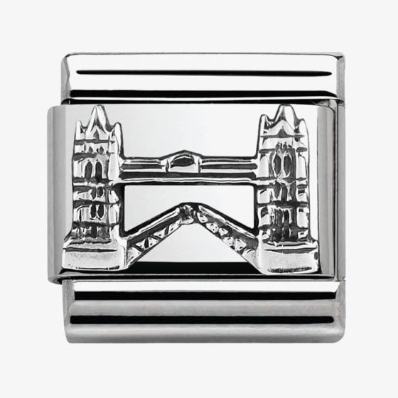 Nomination CLASSIC Silvershine Monuments Tower Bridge Charm 330105/10