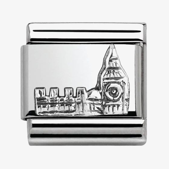 Nomination CLASSIC Silvershine Monuments Big Ben Charm 330105/12